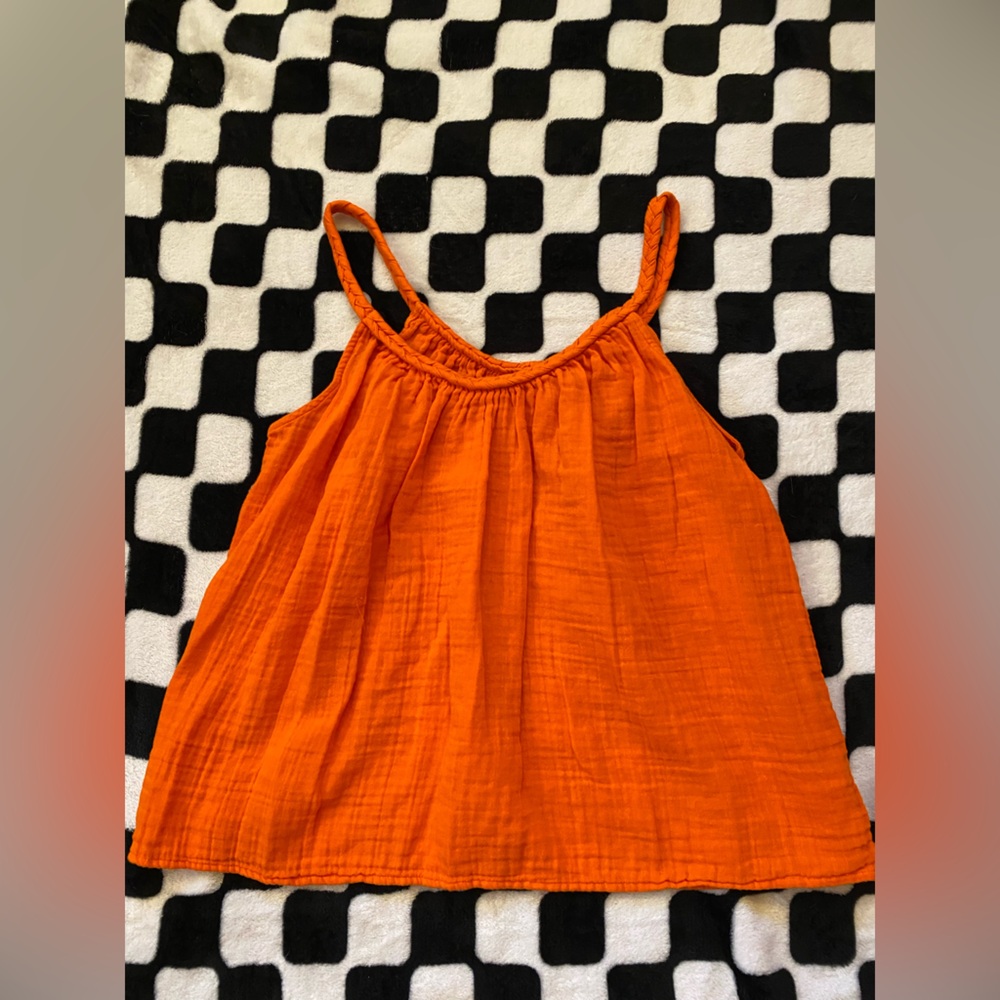 Vibrant Orange Top
